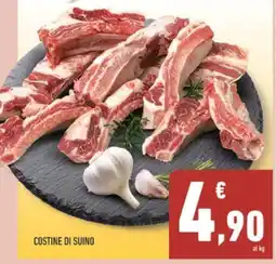 Conad Costine di suino offerta