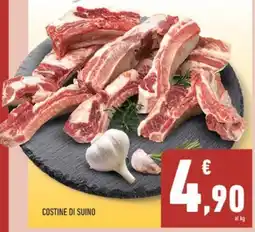 Conad Costine di suino offerta