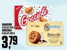 Coop Baiocchi 8 gelati gocciole 8 gelati offerta