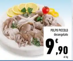 Conad Polpo piccolo decongelato offerta