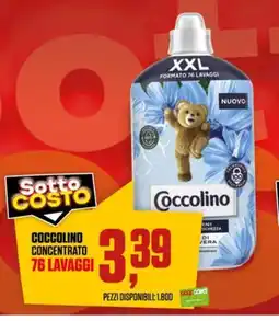Coop Coccolino concentrato 76 lavaggi offerta