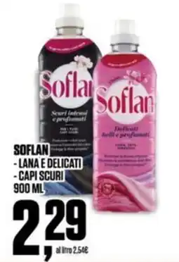 Coop Soflan - lana e delicati - capi scuri offerta