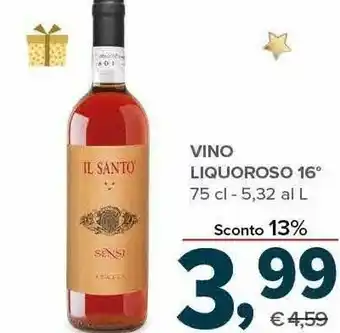 Todis Vino il santo liquoroso offerta