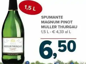 Todis Muller thurgau spumnate pinot offerta
