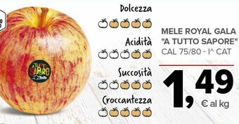 Todis A tutto sapore mele royal gala offerta