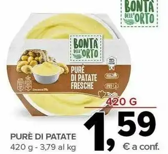 Todis Bonta dell'orto pure di patate offerta