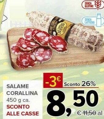 Todis Salame corallina offerta
