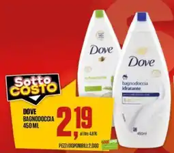 Coop Dove bagnodoccia offerta