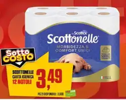 Coop Scottonelle carta igienica 12 rotoli offerta