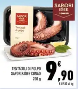 Conad Sapori & idee conad tentacoli di polpo offerta