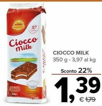 Todis Ciocco milk 350 g offerta