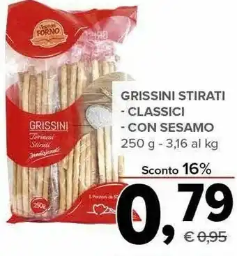 Todis Grissini stirati classici offerta