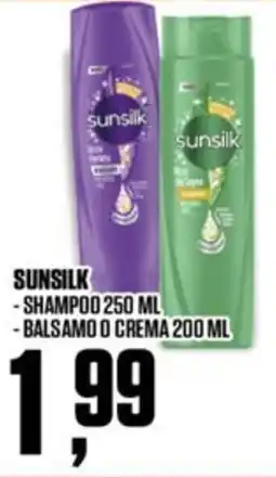 Coop Sunsilk - shampoo - balsamo o crema offerta