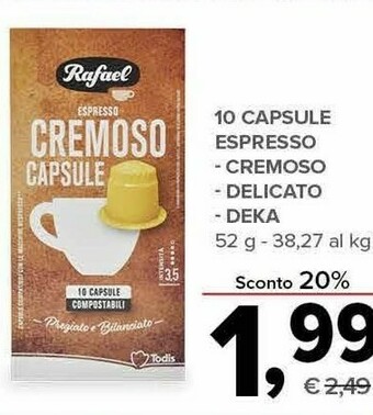 Cialde caffè