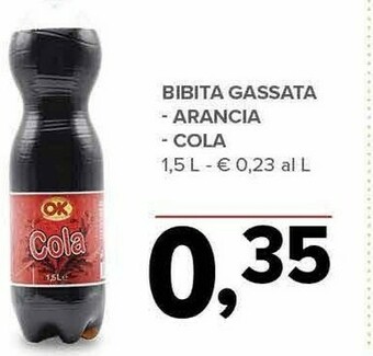 Bibita gassata - arancia - cola