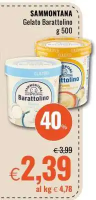 Famila SAMMONTANA Gelato Barattolino offerta