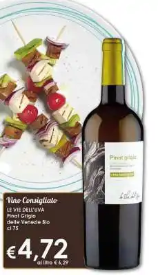 Famila LE VIE DELL'UVA Pinot Grigio delle Venezie Bio offerta