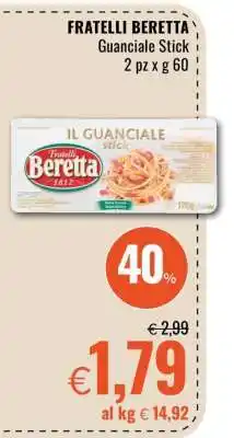 Famila FRATELLI BERETTA Guanciale Stick offerta