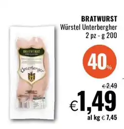Famila BRATWURST offerta