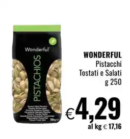Famila WONDERFUL Pistacchi Tostati e Salati offerta