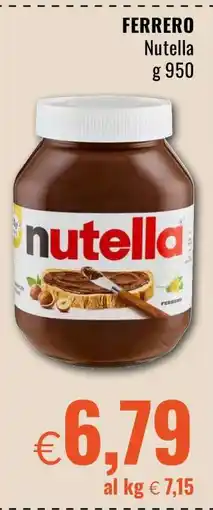 Famila Ferrero Nutella offerta