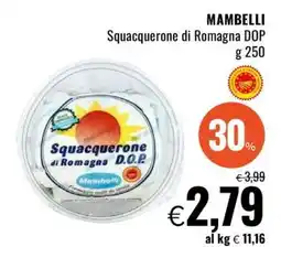 Famila MAMBELLI Squacquerone di Romagna DOP offerta