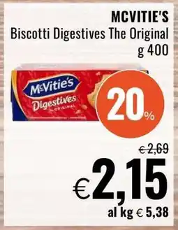 Famila MCVITIE'S Biscotti Digestives The Original offerta