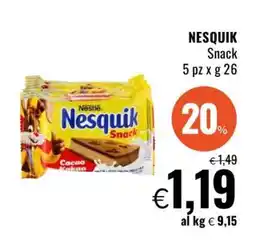 Famila NESQUIK Snack offerta