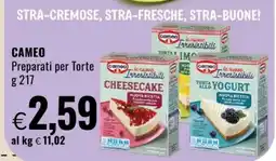 Famila CAMEO Preparati per Torte offerta