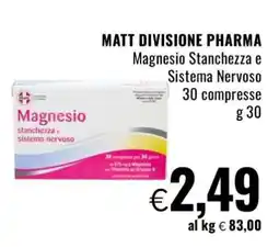 Famila MATT DIVISIONE PHARMA offerta