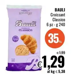 Famila Bauli Croissant Classico offerta