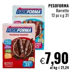 Famila PESOFORMA Barrette offerta