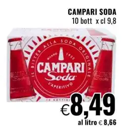 Famila CAMPARI SODA offerta