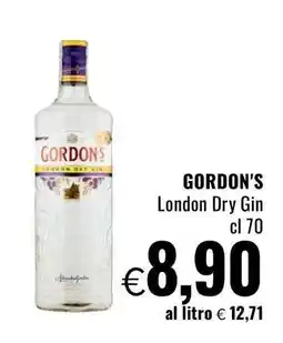 Famila Gordon’s London Dry Gin offerta