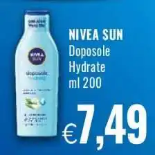 Famila NIVEA SUN Doposole Hydrate offerta