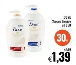 Famila DOVE Sapone Liquido ml 250 offerta