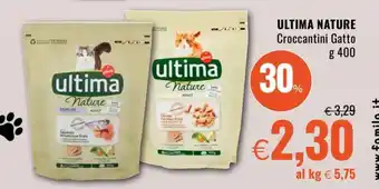 Famila ULTIMA NATURE Croccantini Gatto offerta