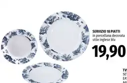 Famila SERVIZIO 18 PIATTI offerta