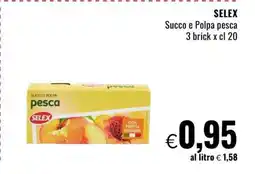Famila SELEX Succo e Polpa Pesca offerta