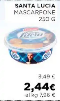 Coop SANTA LUCIA MASCARPONE 250 G offerta