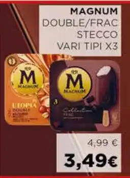 Coop MAGNUM DOUBLE/FRAC STECCO VARI TIPI X3 offerta