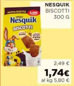 Coop NESQUIK BISCOTTI 300 G offerta