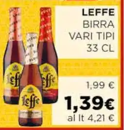 Coop LEFFE offerta