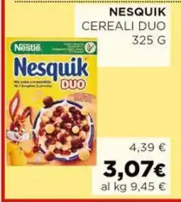 Coop NESQUIK Cereali Duo offerta