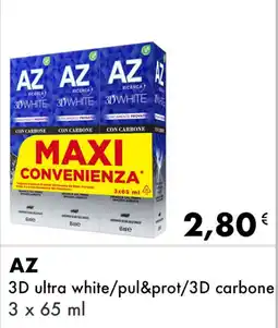 Iper Tosano AZ 3D ultra white/pul&prot/3D carbone offerta