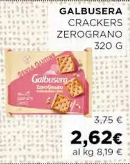 Coop GALBUSERA CRACKERS ZERO GRANO offerta