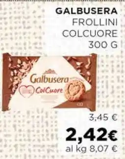 Coop GALBUSERA FROLLINI COLCUORE 300 G offerta