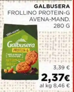 Coop GALBUSERA FROLLINO PROTEIN-G AVENA-MAND. 280 G offerta