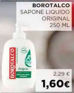 Coop BOROTALCO SAPONE LIQUIDO ORIGINAL 250 ML offerta