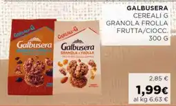 Coop GALBUSERA CEREALI G GRANOLA FROLLA FRUTTA/CIOCC offerta